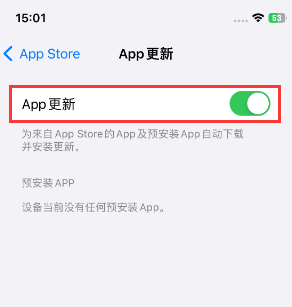 宁明苹果15维修中心如何让iPhone15APP自动更新