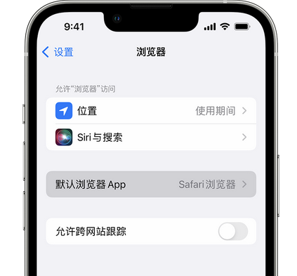 宁明苹果手机维修店分享如何在iPhone上设置默认浏览器 