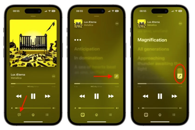 宁明苹果服务网点分享iOS 16.2 全新功能：在 iPhone 或 iPad 上使用 Apple Music 唱歌 