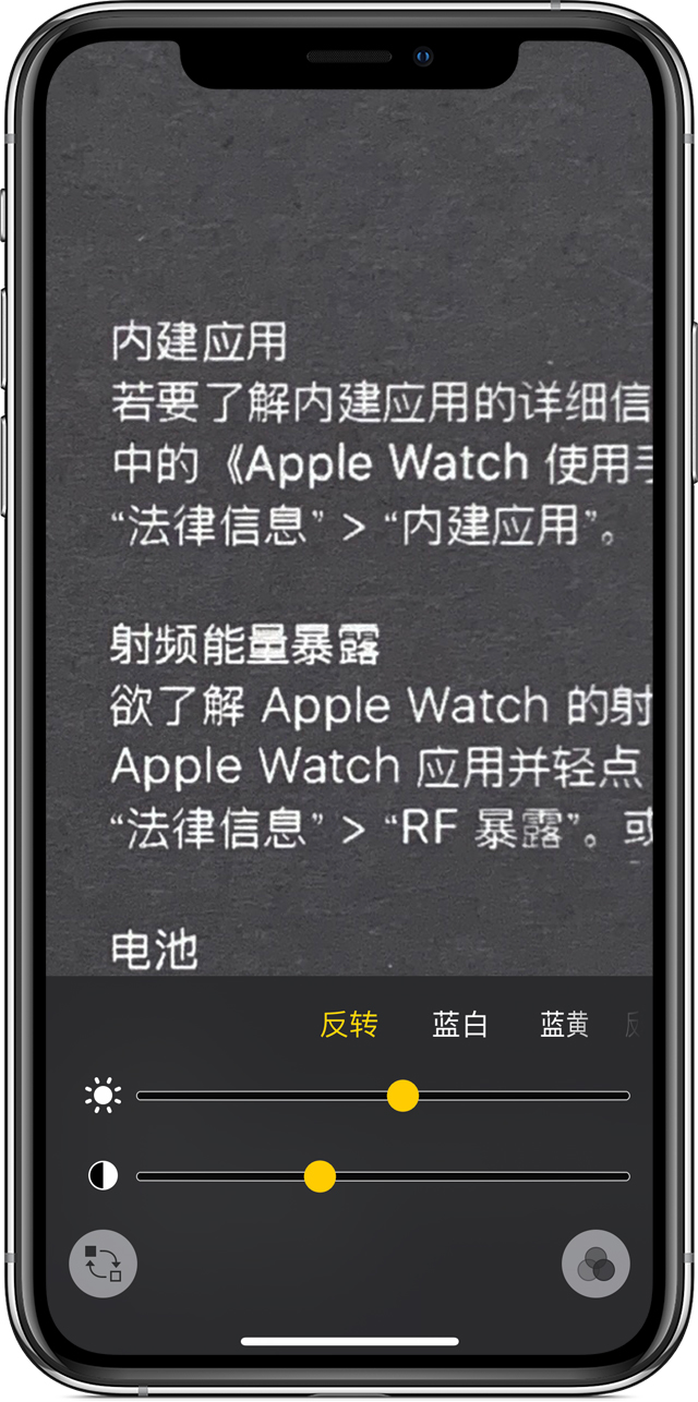 宁明苹果手机维修分享iPhone 小技巧：使用自带的放大器功能放大文字 