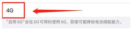 宁明苹果13维修分享iPhone 13恒定4G设置方法 