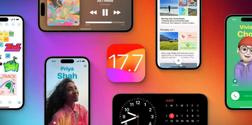 宁明苹果手机维修分享苹果 iOS / iPadOS 17.7.1 正式版推送 